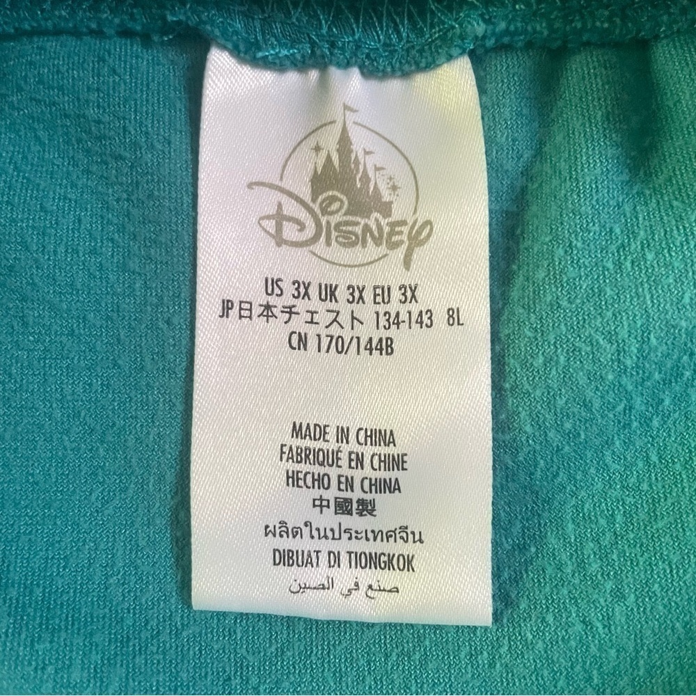 Disney loungewear Ariel “ Turn your troubles into bubbles” hoodie Size 3X - Picture 6 of 6